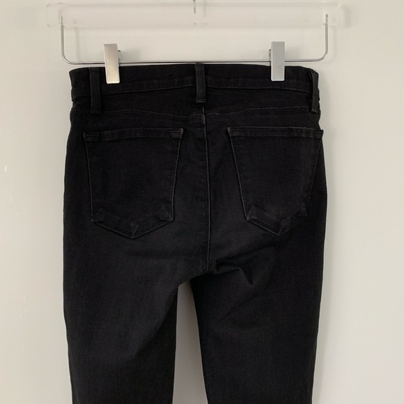 J Brand Photo Ready Stacked Skinny Black Mid Rise Size 25 - Picture 6 of 8
